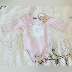 First Impressions Light Pink Lamb Bodysuit